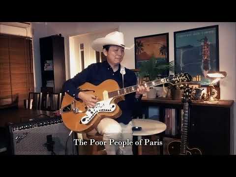 This finger picking arrangement of The Poor People of Paris attempts to - follow the style of Chet Atkins.