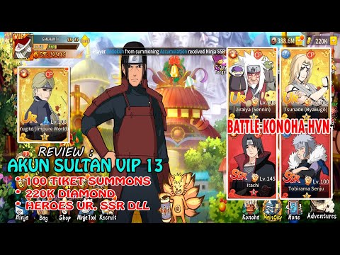 Battle Konoha HVN - Game Naruto 3D Gameplay (Android)