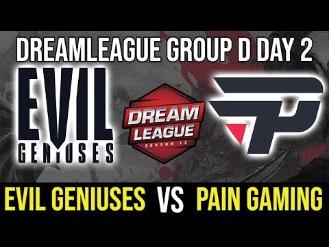 EVIL GENIUSES  Vs PAIN GAMING | DreamLeague Season 13 | Group D Day 2
