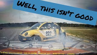 Another close call at the Lemons Block Party 2025!