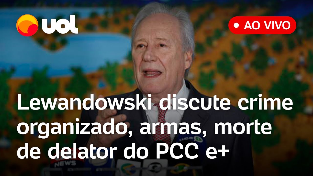 Lewandowski fala na Câmara sobre crime organizado, porte de armas, assassinato de alvo do PCC e+