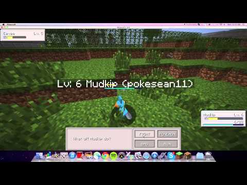 Pokemon In MINECRAFT: Pixelmon Server Part 1