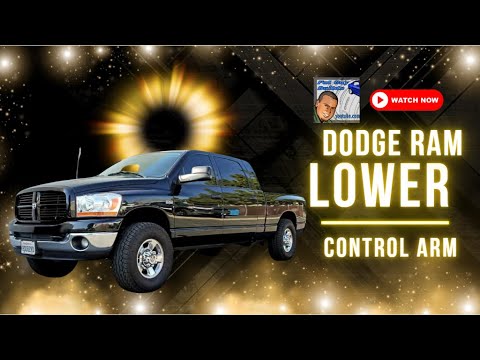 How To: Dodge Ram Lower Control Arm Replacement Step-by-Step Fat Guy Builds
