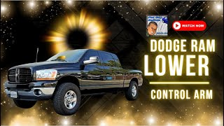 How To: Dodge Ram Lower Control Arm Replacement Step-by-Step Fat Guy Builds