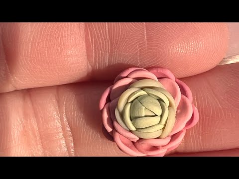 How to make polymer clay succulent earrings