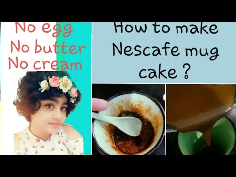 How to make Nescafe Mug Cake | No egg,No Butter,No cream| Navita's thoughts and amazing facts