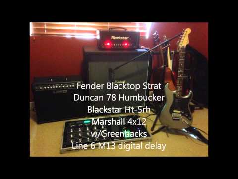 Blackstar HT-5RH Marshall 4x12 80's riffs