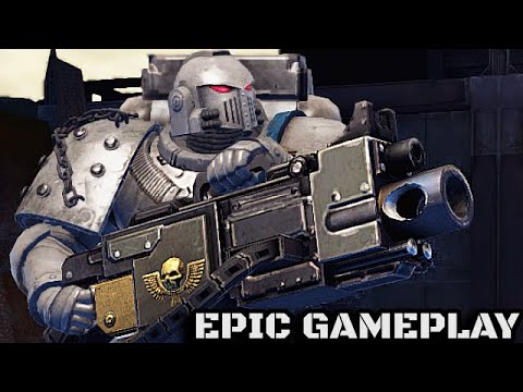 HEAVY BOLTER GAMEPLAY: Astartes vs Orks! - Warhammer 40K: Space Marine, Augmented Mod 2022