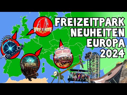 ALLE FREIZEITPARK NEUHEITEN EUROPA 2024