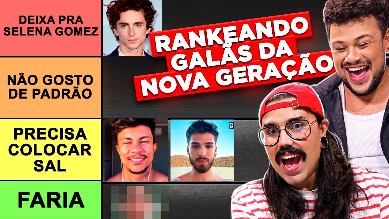 RANKEANDO GALÃS DA NOVA GERAÇÃO | Diva Depressão