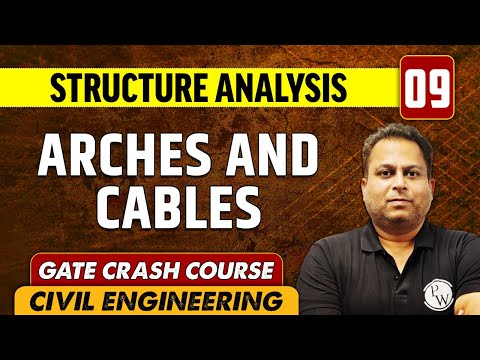 Structure Analysis 09 | Arches And Cables | CE | GATE Crash Course