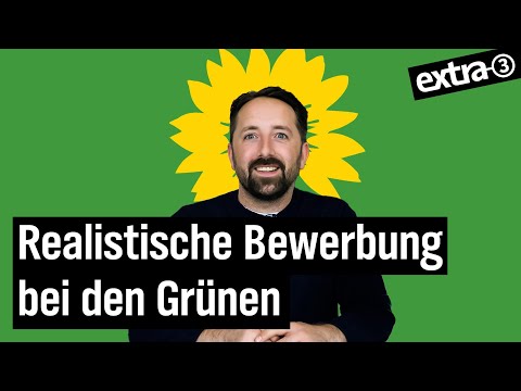 Kompromisse & Kröten: So wird man Grüner | extra 3 | NDR