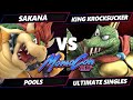 MomoCon 2025 Sakana Bowser Vs King Krocksucker King K Rool Smash Ultimate SSBU