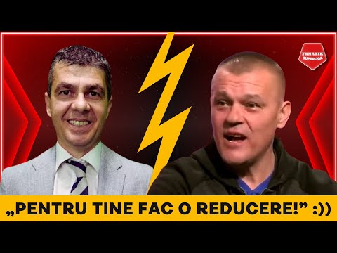 Robert Nita - Gigi Mustata, CONTRE ACIDE IN DIRECT pe tema esarfelor FCSB „Tie iti dau cu 10 lire!”