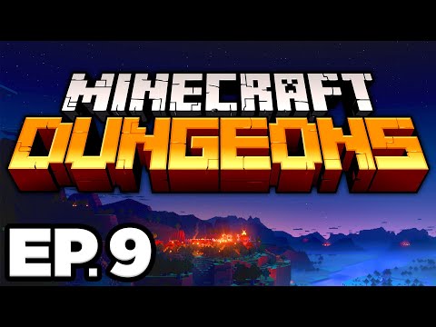 TheWaffleGalaxy - 🤖 REDSTONE GOLEM, POWERFUL ENCHANTS, REDSTONE MINES! - Minecraft Dungeons Ep.9 (Gameplay Let's Play)