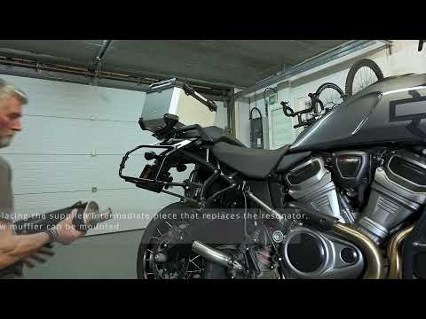 Harley-Davidson Pan America with HP Corse exhaust - mounting and sound