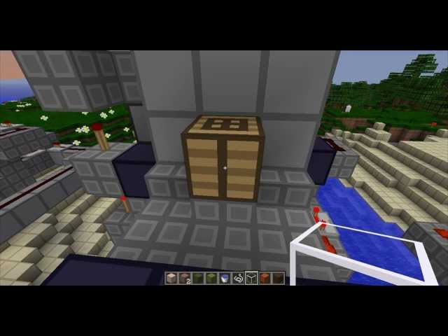 Overly Complicated Workbench Storage System Minecraft Map