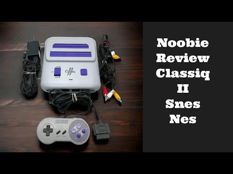 Classiq 2 Retro by Old Skool SNES NES Video Game System Clone Review by A Noobie