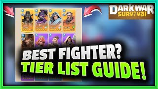 ESTOS SON LOS MEJORES HÉROES POR GENERACIÓN - Dark War Survival