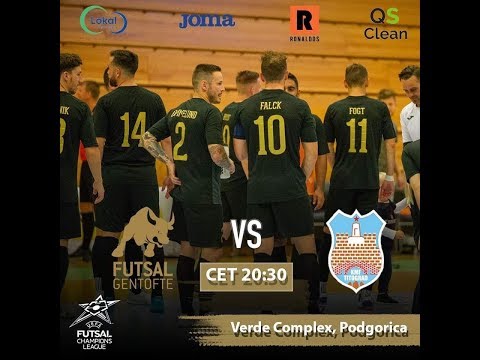 Futsal Gentofte - KMF Titograd (6-4), UEFA Futsal Champions League 2019/2020 Preliminary Round
