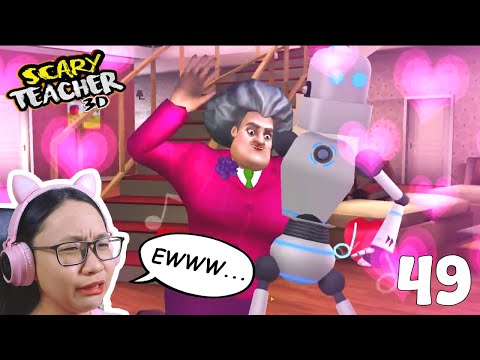 Scary Teacher 3D New Levels February Update 2022 - Part 49 - No More Mr Valentine!!!