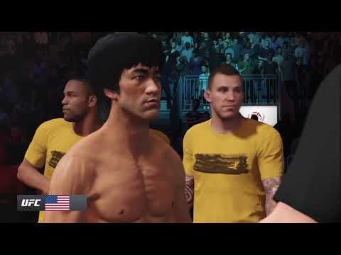 Bruce Lee vs Nick Diaz UFC 4 Fight