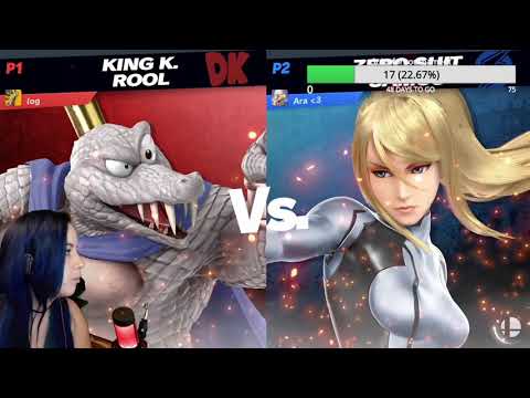 Determinated Arabesque ( zss ) against K.rool in bracket
