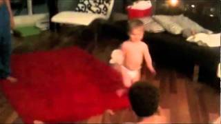 Baby breakdancing to Kuba Oms  ~ Electrolove