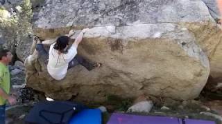 Video thumbnail de La Trave del Prat, 6c+. Cavallers