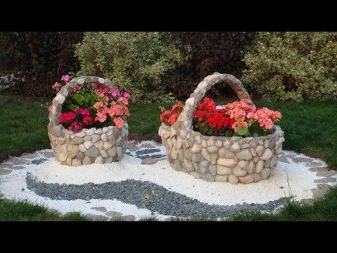 Ideias para decorar seu jardim com pedras!