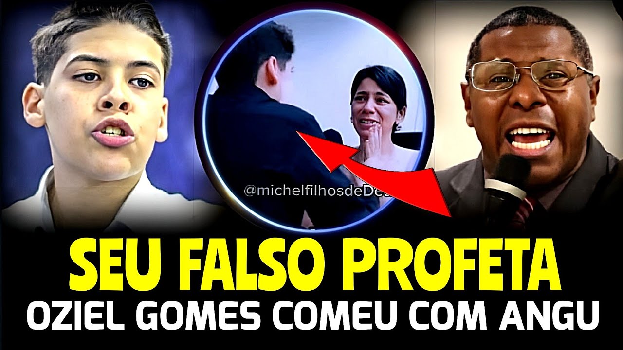 Miguel Oliveira questionado em mensagem do Pr Oziel Gomes e verdade sobre profetas vem a tona