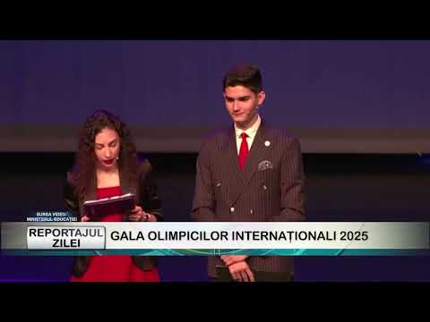 REPORTAJUL ZILEI 05 12 2025  GALA OLIMPICILOR INTERNAȚIONALI 2025