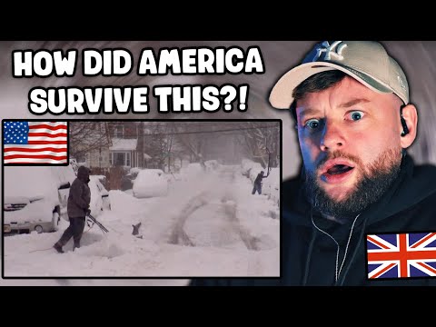 British Guy reacts to the WORST Ever American Winters!❄️