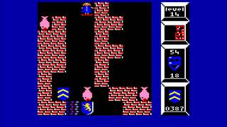 Amstrad CPC - XOR - Level 14 (Penultimate)