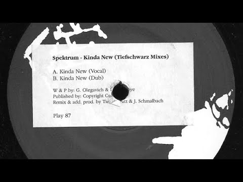 Spektrum - Kinda New We All Live Die (Tiefschwarz Vocal Mix)