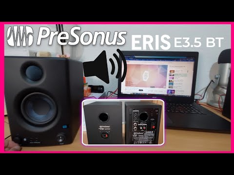 How I connect studio monitors to a laptop | PreSonus Eris E3.5 BT