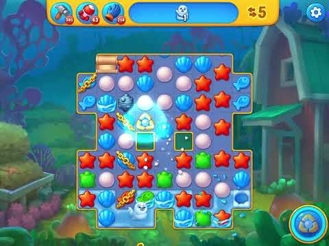 Fishdom level 6259 no boosters フィッシュダム ノーマル [Friend's]