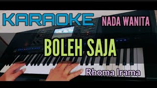 Download lagu Karaoke BOLEH SAJA [Rhoma Irama] Nada Wanita mp3