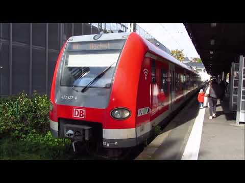 S-Bahn Rhein-Main bedient RB11 mit Baureihe 423
