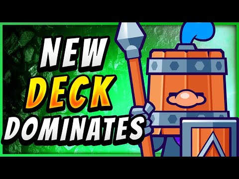 GAME-CHANGER: NEW ROYAL RECRUITS HOG RIDER DECK! — Clash Royale