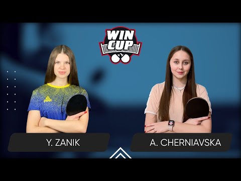 08:45 Yulianna Zanik - Alina Cherniavska West 2 WIN CUP 24.03.2024 | TABLE TENNIS WINCUP