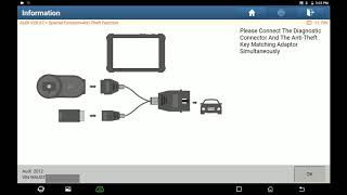 AUDI VW After replace transmission unlock by X-PROG on X431 PAD V