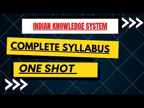 IKS Complete Syllabus One Shot | CCSU BCA | All Units