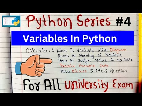 Python Variables Explained A Beginners Guide Lecture 4 Code Hacker