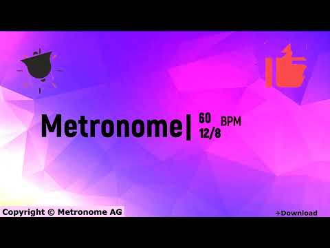 60 BPM 12/8 Metronome