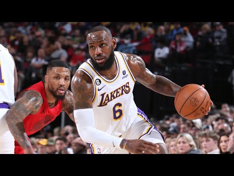 Los Angeles Lakers vs Portland Trail Blazers - Full Highlights | January 22 | 2022-23 NBA Season