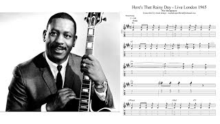 Wes Montgomery - Here&#39;s That Rainy Day Live London 1965 Full Transcription