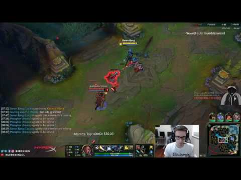 bjergsen best mouves in the last week !!! league of legends
