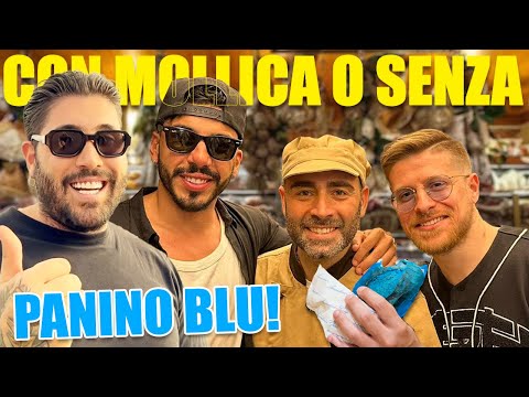 LET'S TRY DONATO AND STEVEN BASALARI'S "WITH OR WITHOUT CRUMBS" DELI - LET'S EAT THE BLUE SANDWICH!