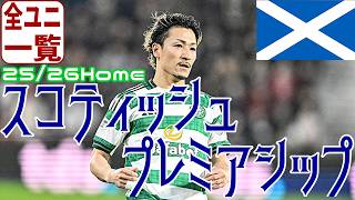 【ユニフォーム紹介】スコティッシュ・プレミアシップ 25/26Home